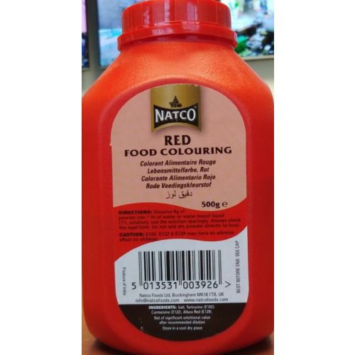 Natco Red Food Colour 500g