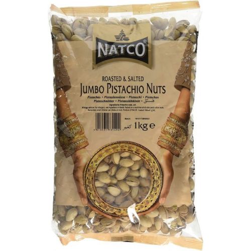 Natco Roasted & Salted Jumbo Pistachio Nuts 1kg