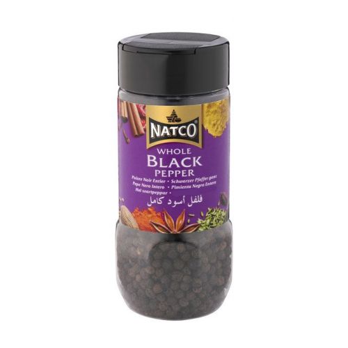 Natco Whole Black Pepper (Jar) 100g