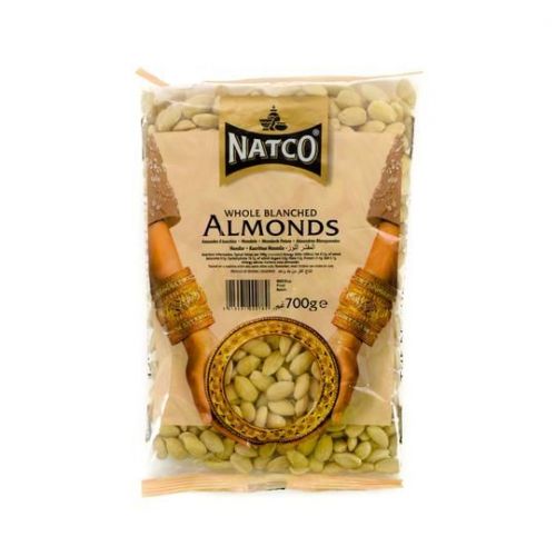 Natco Whole blanched Almonds 700g