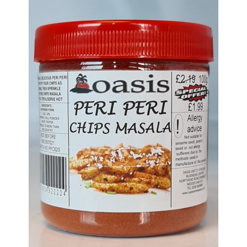 Oasis Peri Peri Chips Masala 100g
