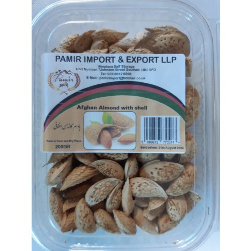 Pamir Afghan Almond with Shell 200G 