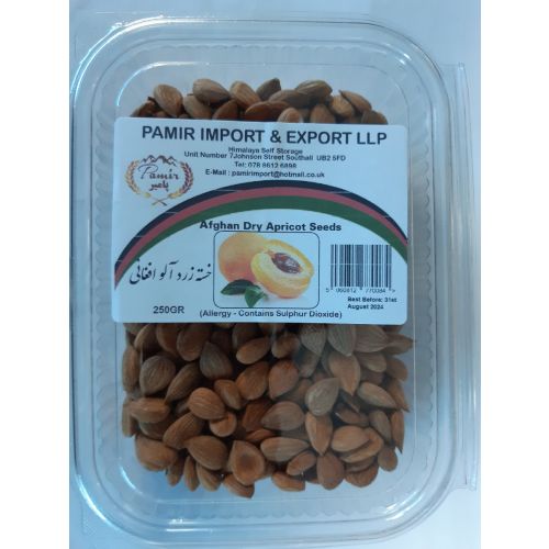 Pamir Afghan Dry Apricot Seeds 250G