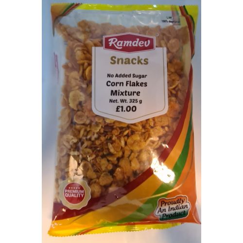 Ramdev Corn Flakes Mixture (No Added Sugar) 325g