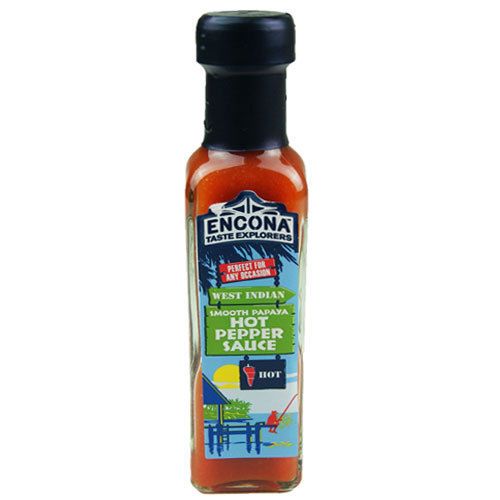 Encona West Indian Smooth Papaya Hot Pepper Sauce 142ml