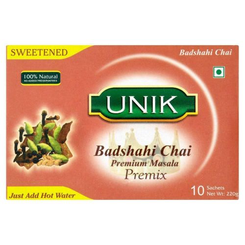 UNIK Instant Badshahi Chai Unsweetened (10 Satchets)