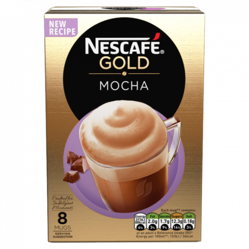 Nescafe Gold Mocha 8 Sachets 176g