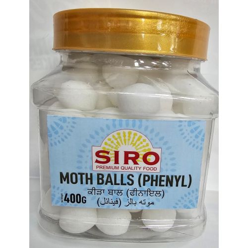 Siro Moth Balls (Phenyl) 400g