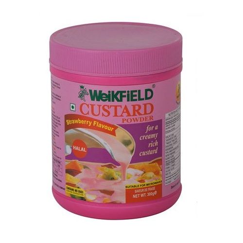 Weikfield Custard Powder Strawberry Flavour 300g