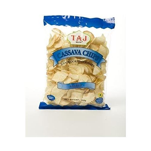 Taj Cassava Chips (Salted) 200g