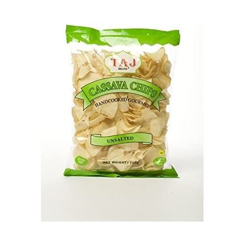 Taj Cassava Chips (Unsalted) 200g VEGAN