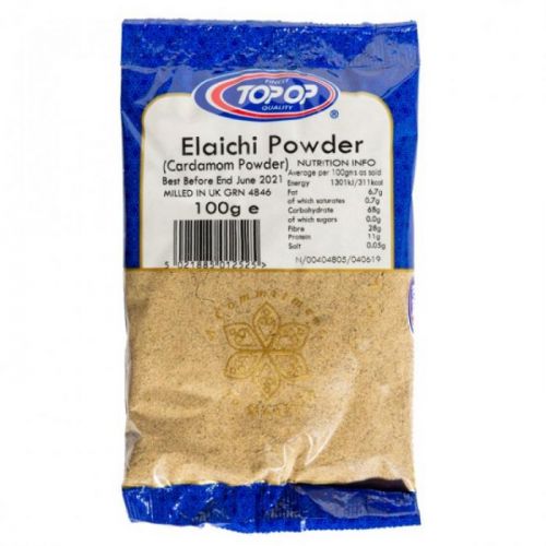 Top-op Cardamon (Elaichi) Powder 100g 