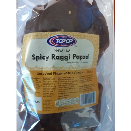 Topop Spicy Raggi Papad 200G