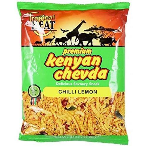 Tropical Heat Premium Kenyan Chevda Chilli Lemon 340g