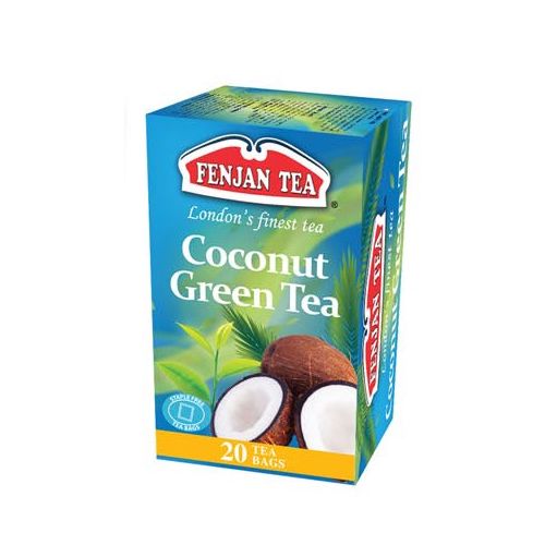 Fenjan Tea Coconut Green Tea 20 Teabags 40g