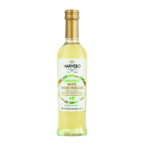Varvello Organic White Wine Vinegar 500ml