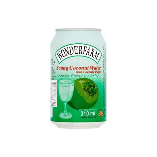 Wonderfarm Young Coconut Water with Coconut Pulps 310ml